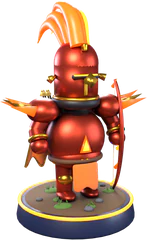 The Sentinel in Phoenix Ascendant armor